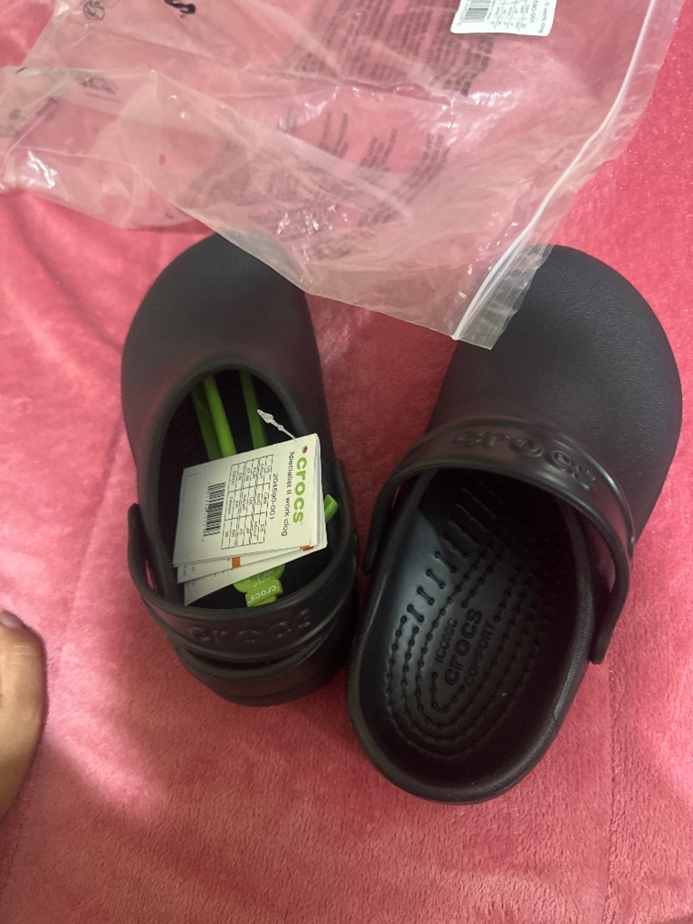 Crocs size 5 men size 7 W